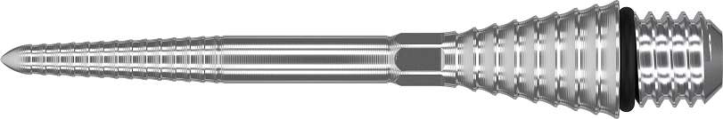 Target Titanium Grooved SP Conversion Points Silber 30mm