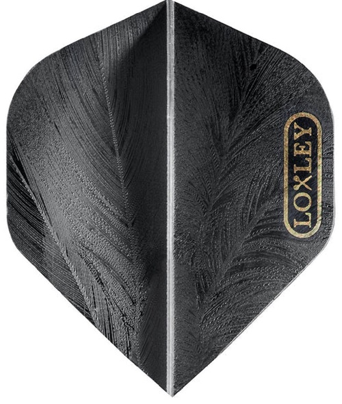 Loxley Midnight Black Feather Flights