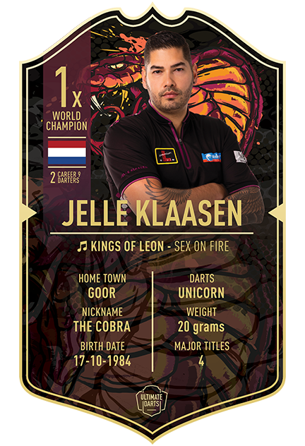 Ultimate Darts Card - Jelle Klaasen