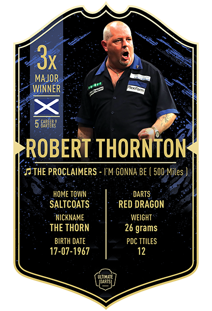 Ultimate Darts Card - Robert Thornton