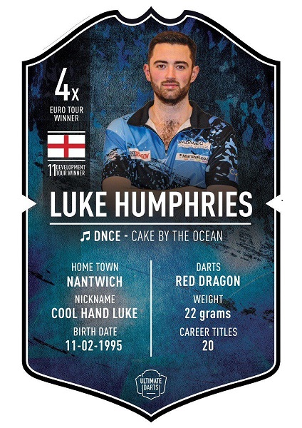 Ultimate Darts Card - Luke Humphries v1