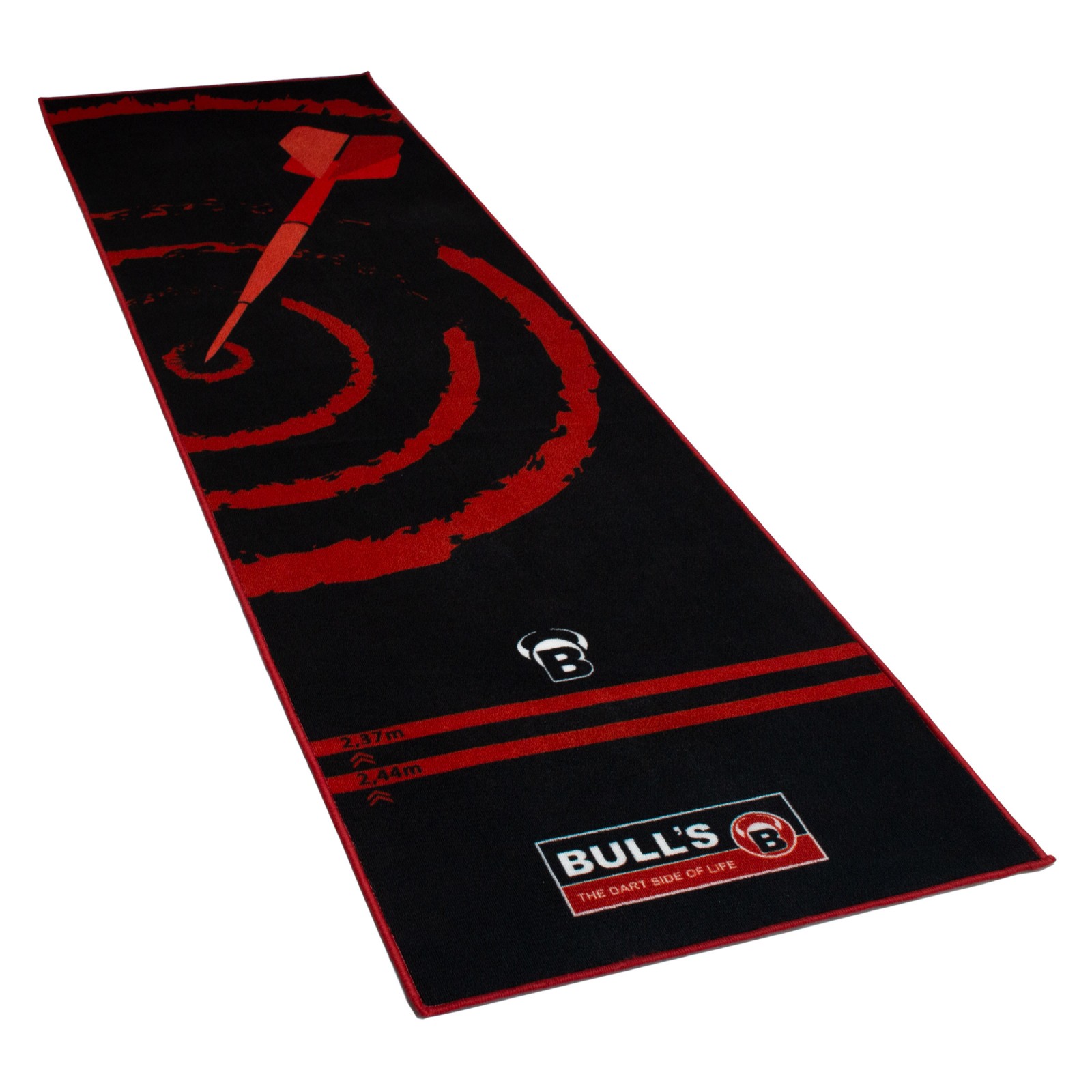 Bulls Carpet Dartmatte 140 Rot
