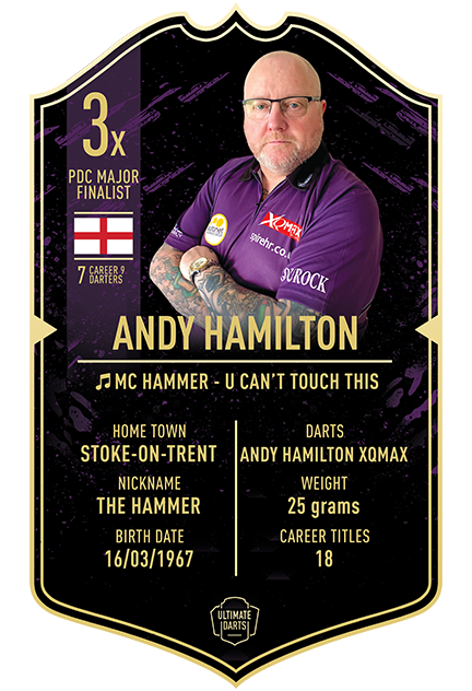 Ultimate Darts Card - Andy Hamilton