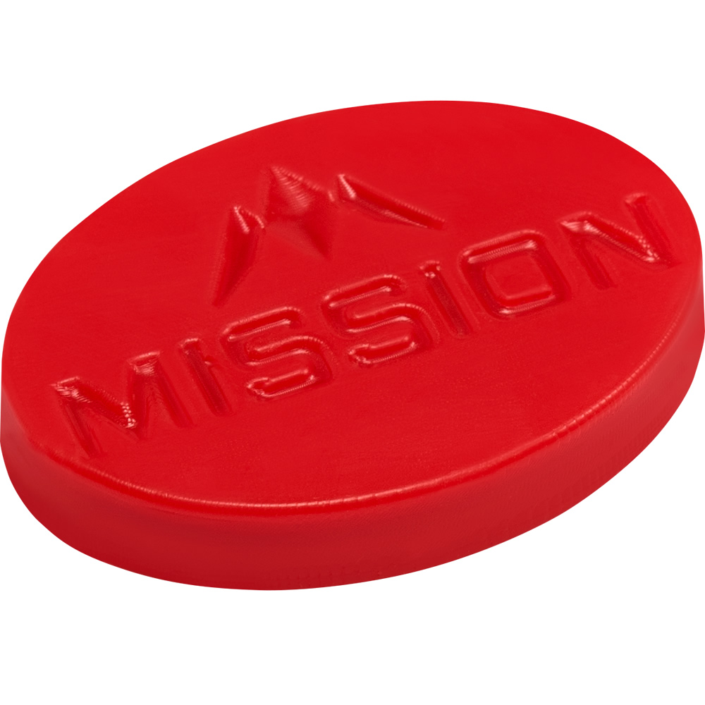 Mission Grip Wachs mit Logo Rot Erdbeere