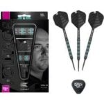 190211 ROB CROSS BLACK EDITION SP 24G STEEL TIP DARTS 2023 BOX CONTENT