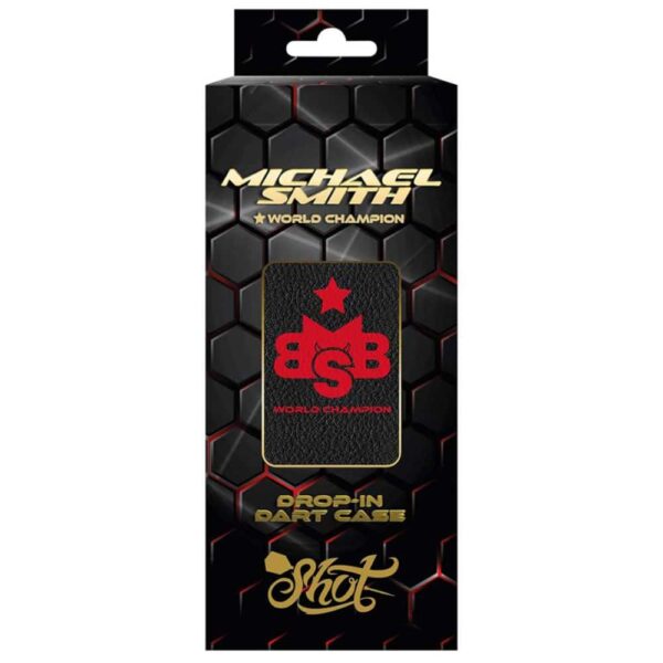 SM7536_Shot Michael Smith World Champion Drop In Darts Case-Black-Pack