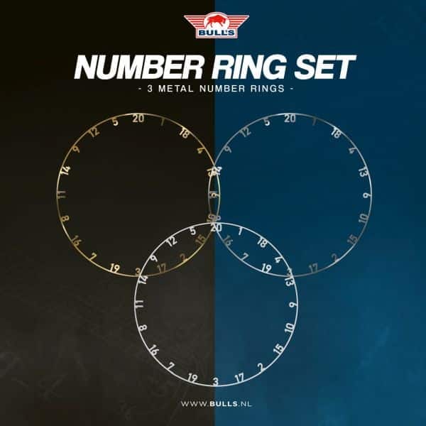 Bull’s Metal Nummerring Set 3 Stk