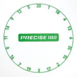 Precise180 Zahlenring Green Komplett