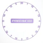 Precise180 Zahlenring Purple Komplett