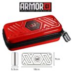 Winmau Armor G1 Dart Case Red Masse