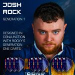 Target Josh Rock No2 Flights - 3 Sets Spieler