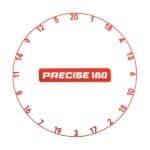 Precise180 Zahlenring Rot Ring mit