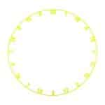 Precise180 Zahlenring Yellow Ring