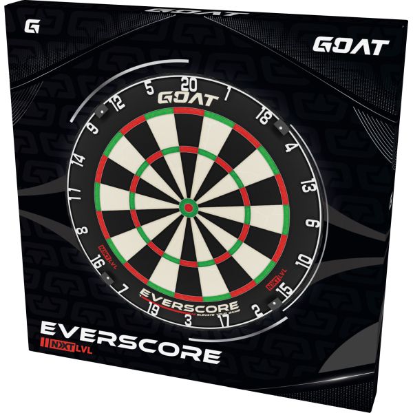 GOAT Everscore Dartboard Verpackung