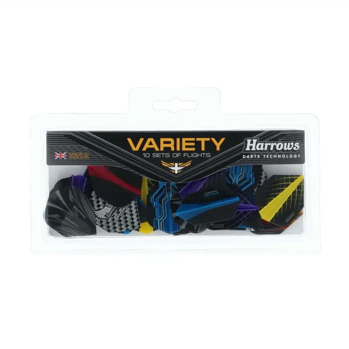 Harrows Variety Flights Pack 10 Sets Back