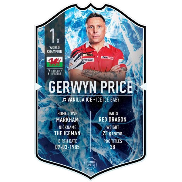 Ultimate Darts Card - Gerwyn Price 2025